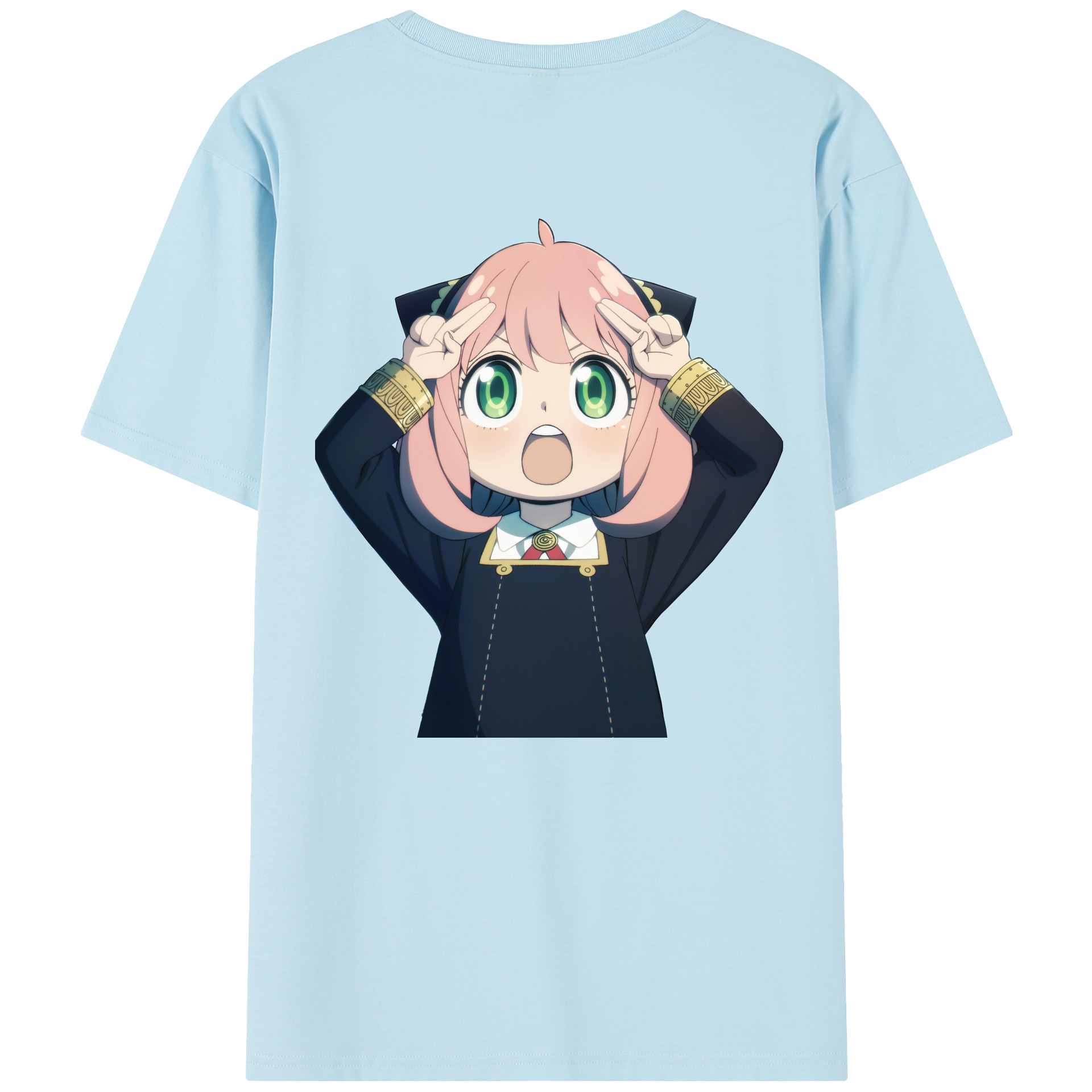 （画像用） SPY×FAMILY间谍家家酒 綿100％半袖Tシャツ（背面プリント）